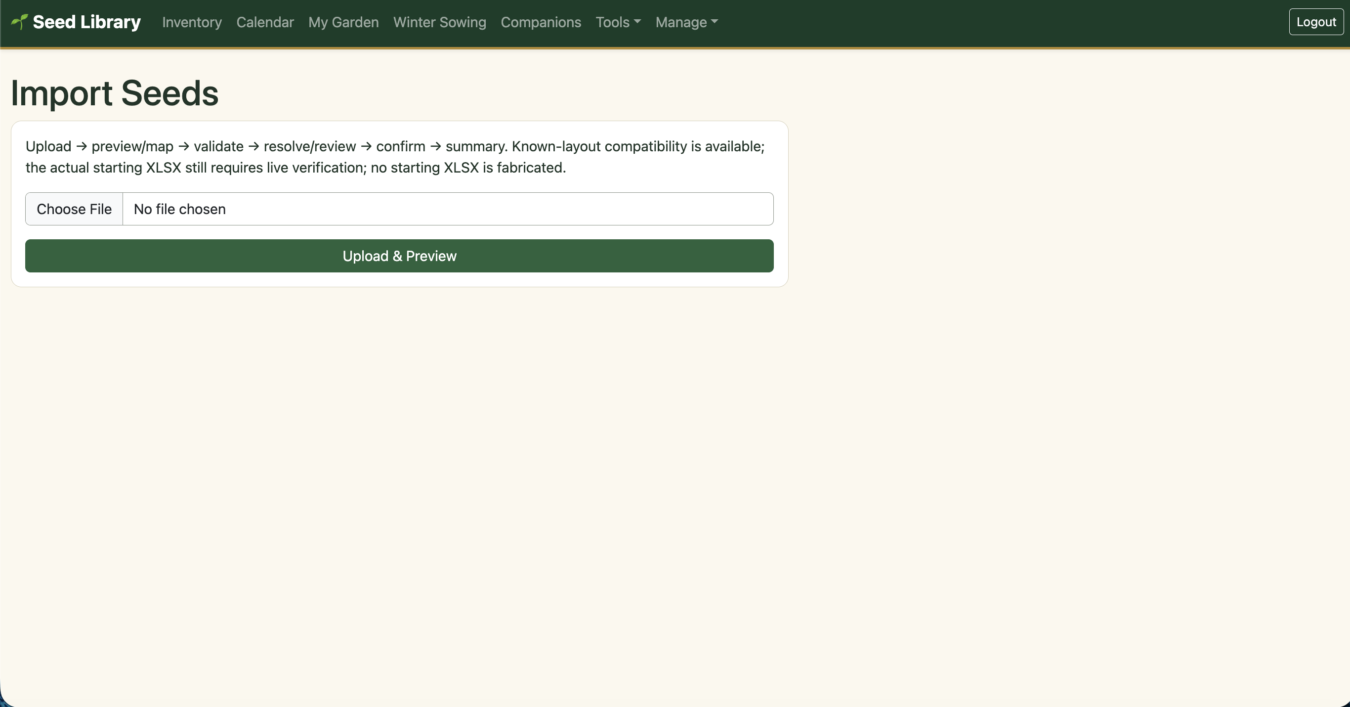 Seed Library & Garden Planner | Planting Calendar & Tracker